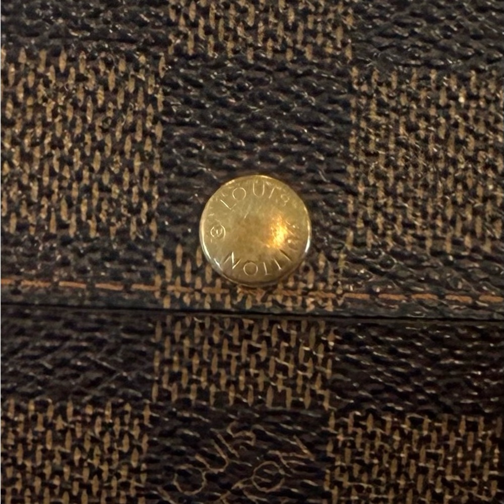 Louis Vuitton Ludlow Damier Ebene Brown Waller - Picture 6 of 7